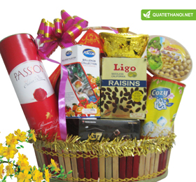 Giỏ quà số 04 - Rượu vang chile Passion