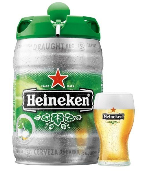 Bia Heniken Bom 5 lít