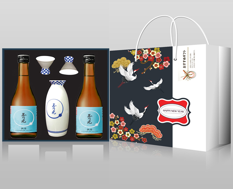 Hộp quà sake Shuraku 300ml